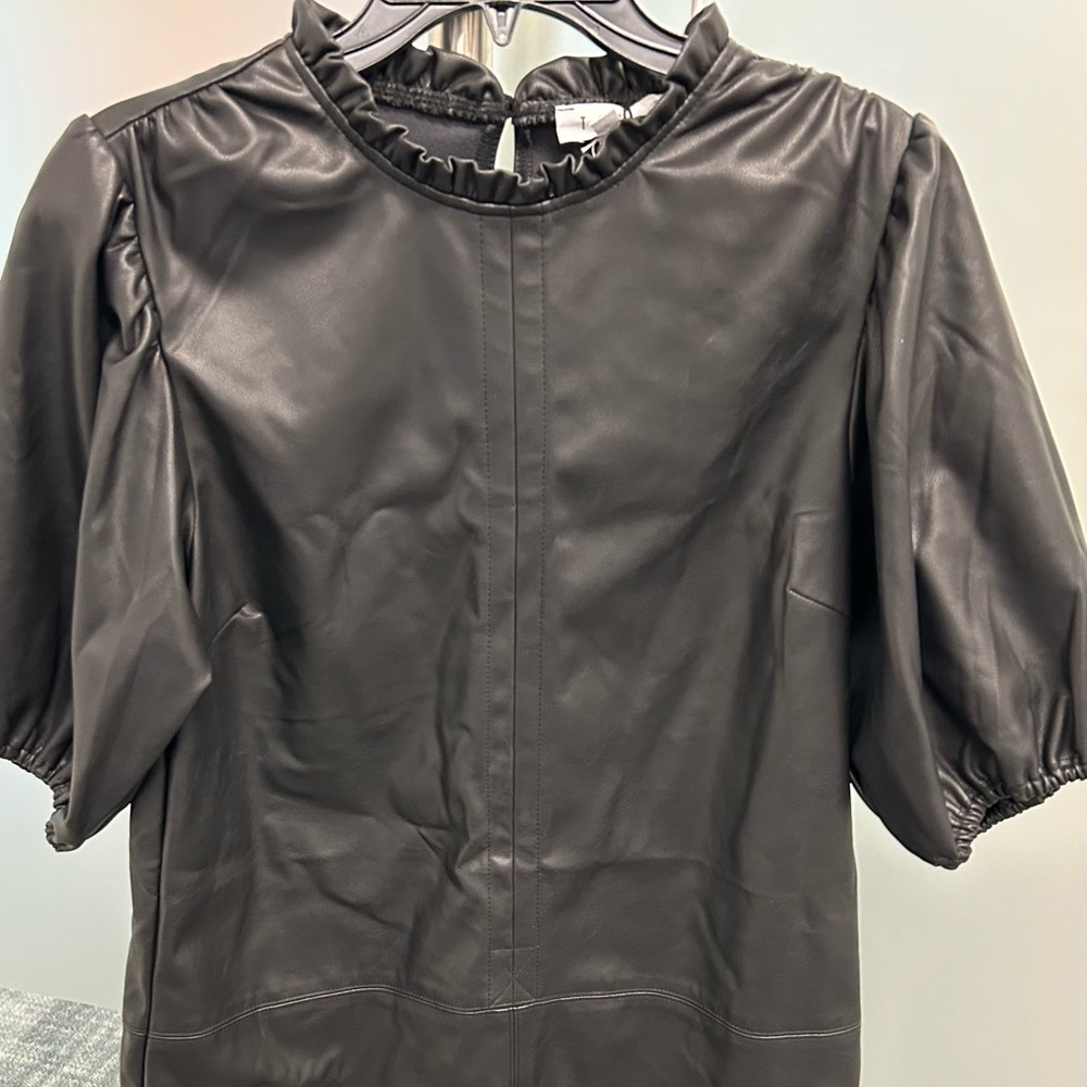THML Faux Leather dress, never worn.